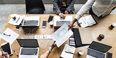 7 aerobusinesssolutions abs best search engine optimization seo company in bangalore india experienced team discussion of SEO services strategy
