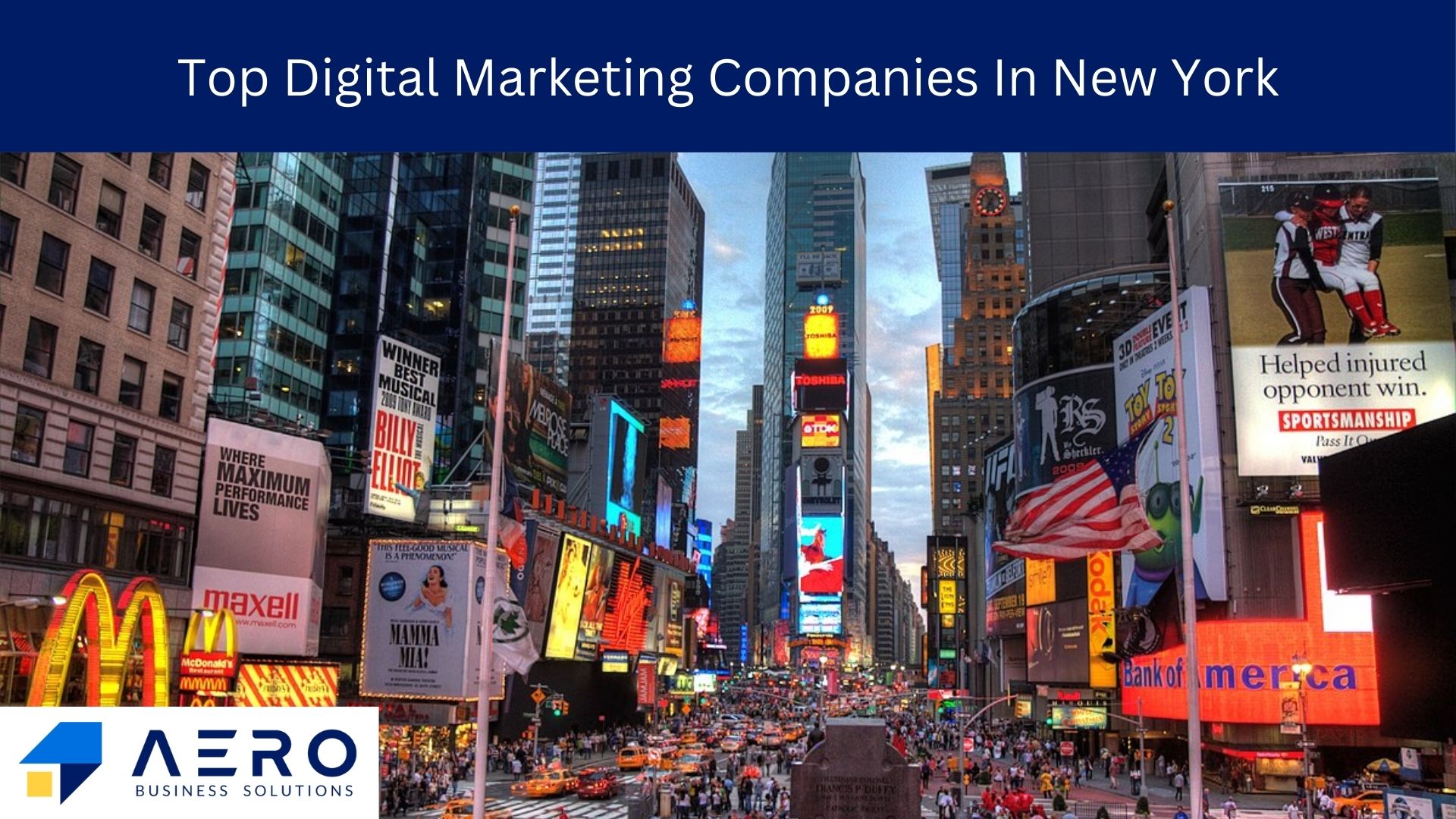 Top 10 Digital Marketing Companies In New York [2025] | Aero Business