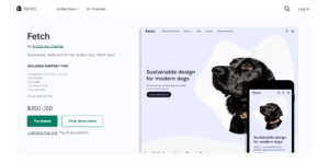 Fetch shopify theme price