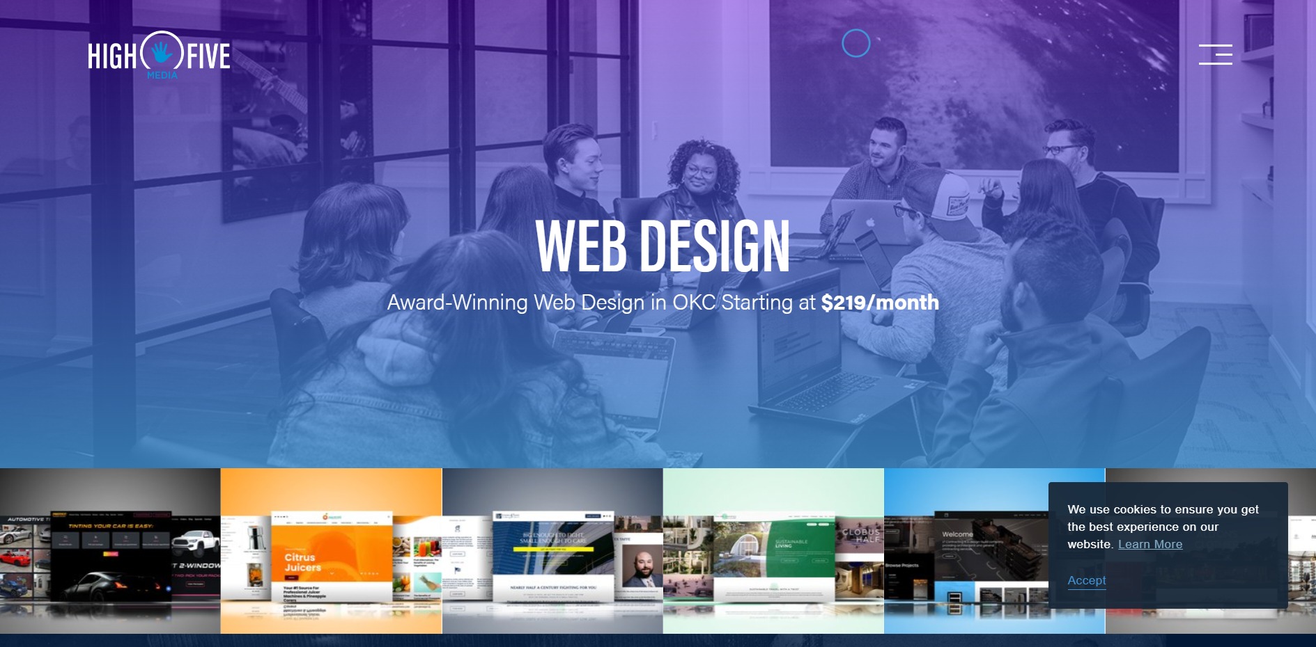 High five's web design