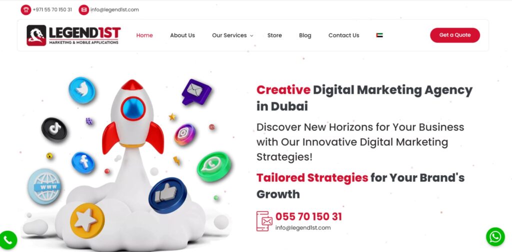 Top 10 Digital Marketing Companies In Dubai [2026] | Aero Business ...