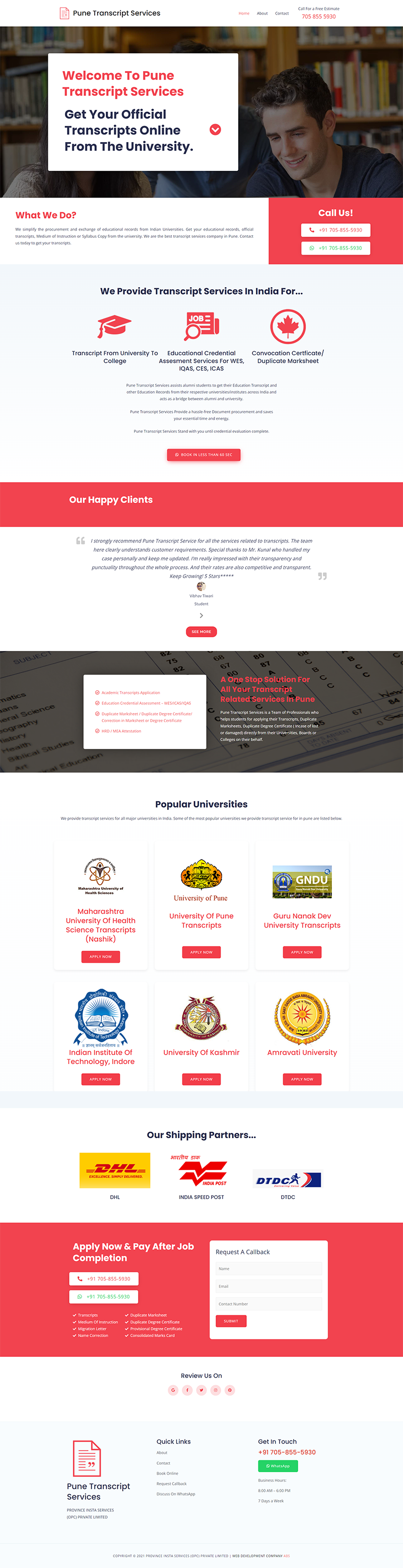 Pune Transcript Services website design by ABS Digital Agency Bangalore 1 Pune Transcript Services website design by ABS Digital Agency Bangalore 1