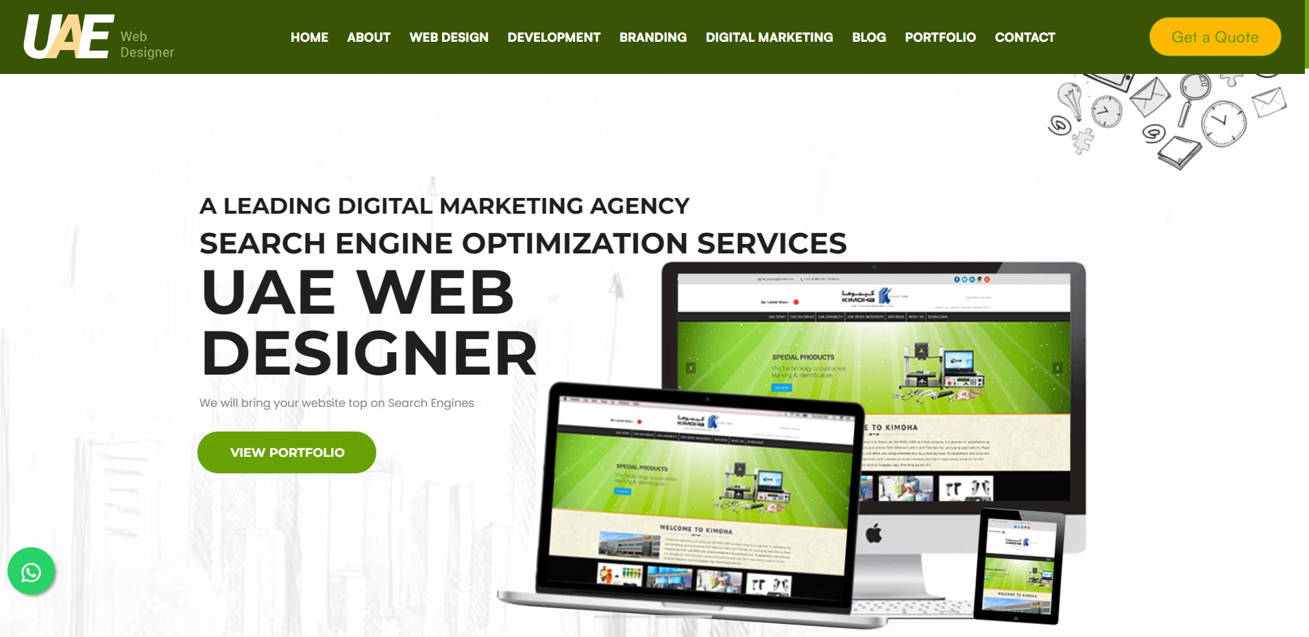 UAE Web designer