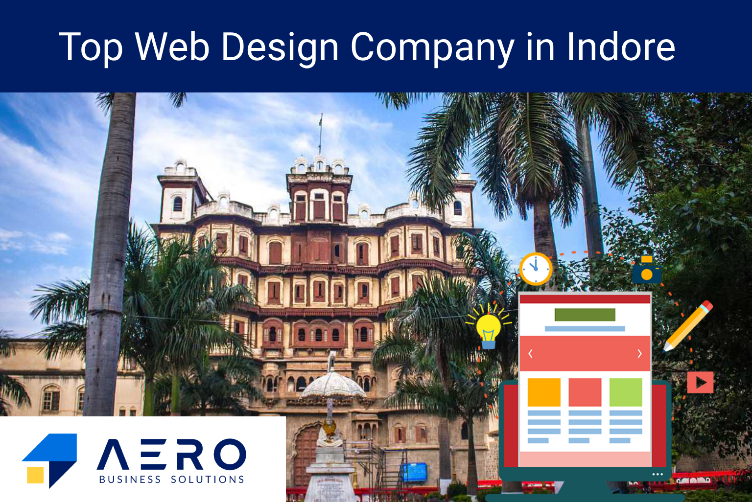 Top 10 Website Design Companies In Indore [2026] | Aero Business Solutions