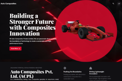 auto composites pl web design by abs bangalore