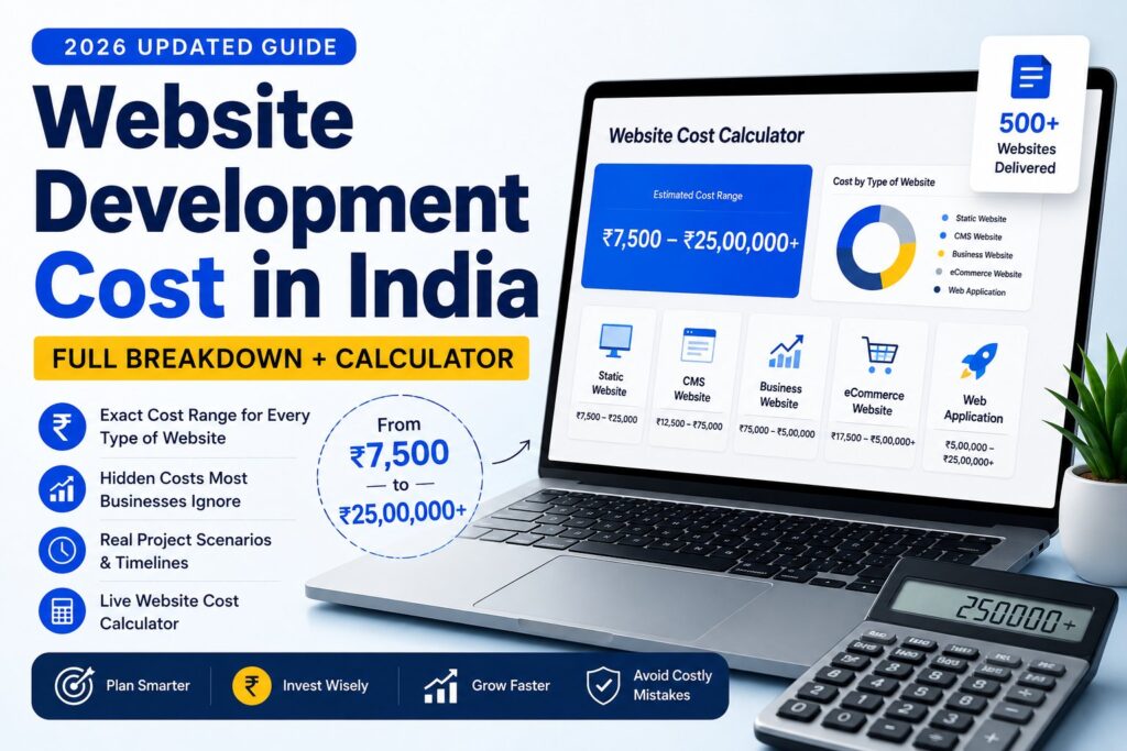 website development cost